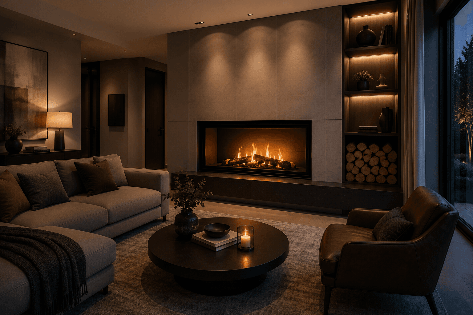 Bioethanol Fireplace for a Seaview Restaurant Terrace in Qingdao 2