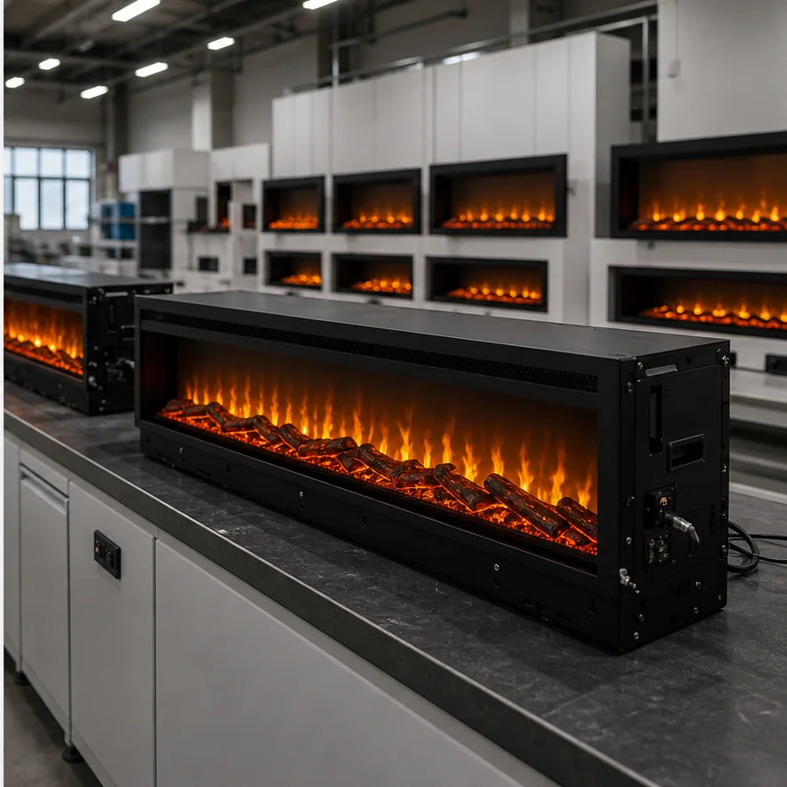 OEM Electric Fireplace Core Module application scene