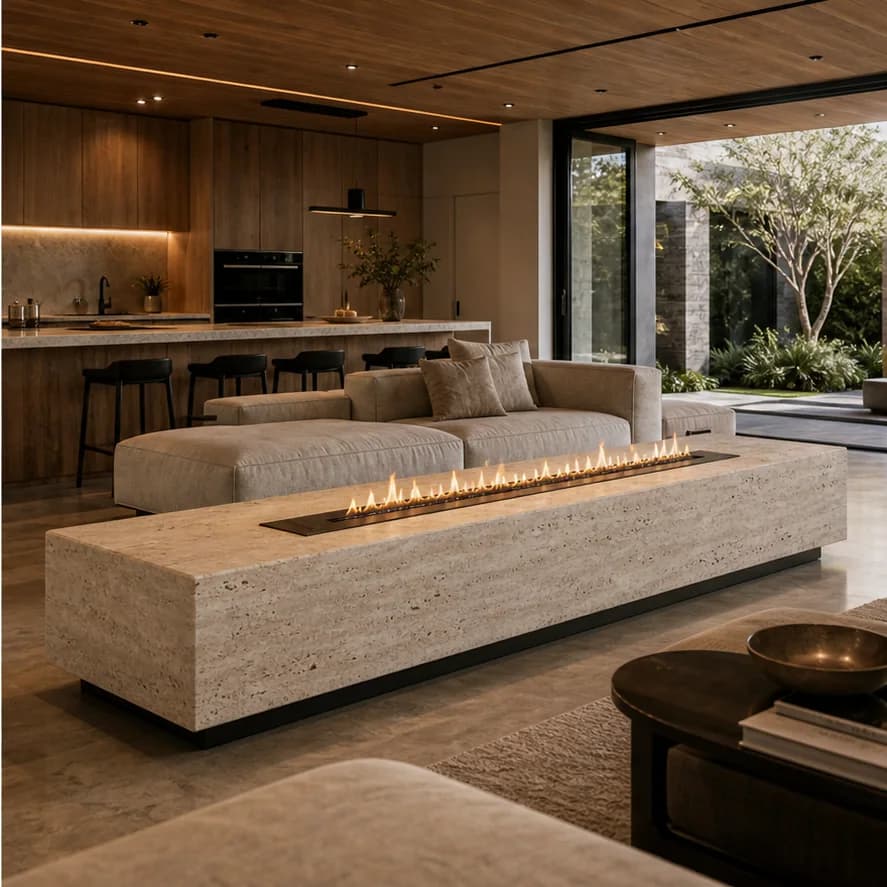 Stone Island Ethanol Fireplace application scene