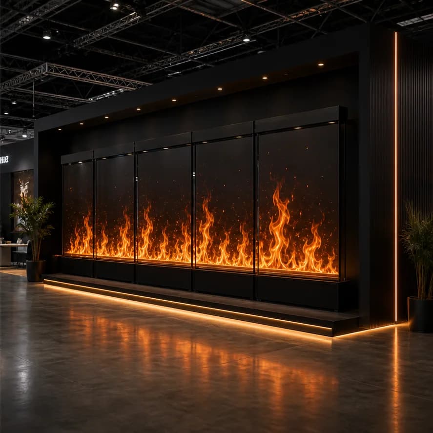Immersive Flame Wall Kit application scene
