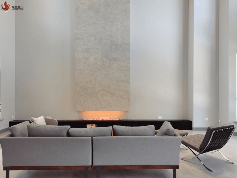 Three-Sided Mist Fireplace (Customizable) product image
