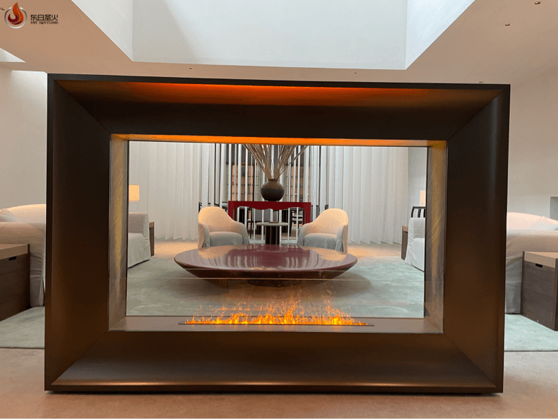 Room Divider Mist Fireplace (Customizable) product image