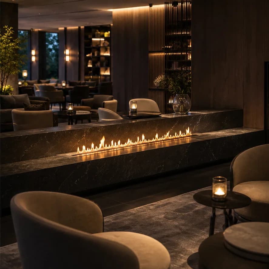 Automatic Bio Ethanol Burner application scene