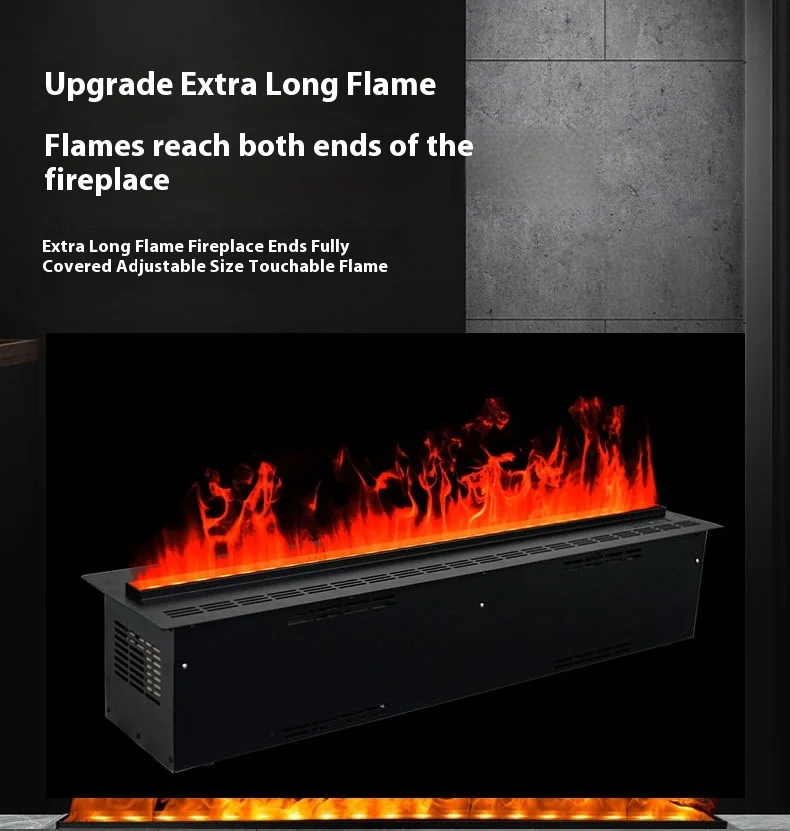 Insert 3D Mist Fireplace - M18 - Detail view