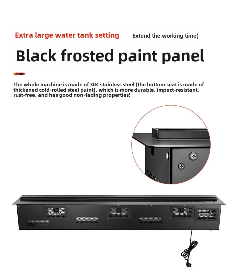 Insert 3D Mist Fireplace - M1B - Commercial scene