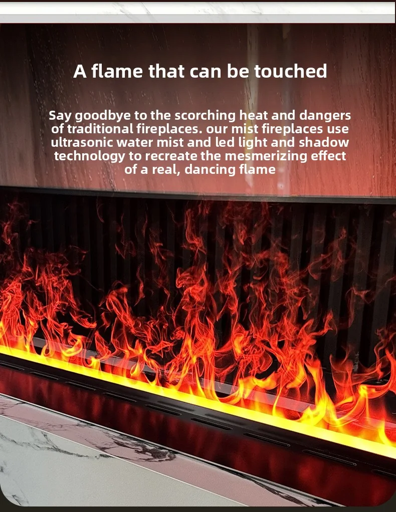 Insert 3D Mist Fireplace - M1F - Product front