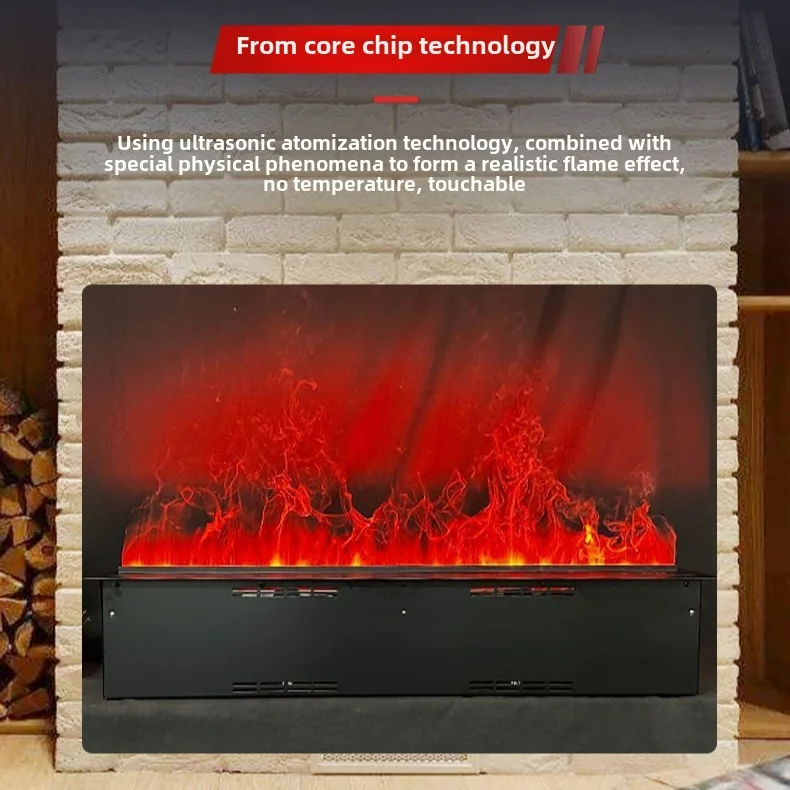 Insert 3D Mist Fireplace - ML - Residential scene