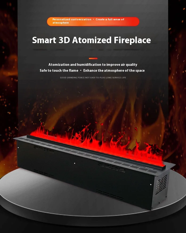 Insert 3D Mist Fireplace - MS - Residential scene
