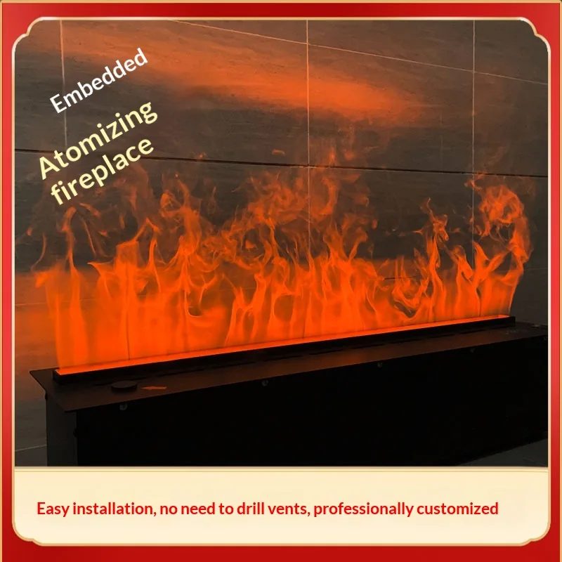 Insert 3D Mist Fireplace - MT - Commercial scene
