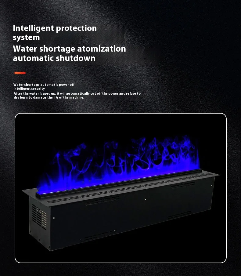 Insert 3D Mist Fireplace - MU - Residential scene