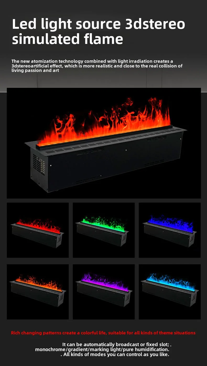 Insert 3D Mist Fireplace - M13 - Commercial scene