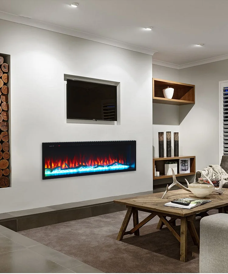 Insert Electric Fireplace - E2J - Residential scene