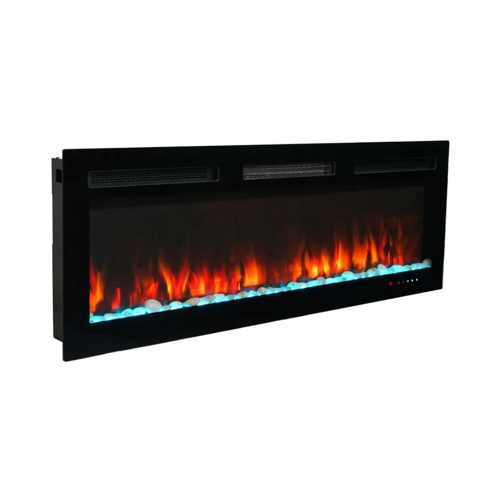 Wall-Mounted Electric Fireplace - E2K - Product front