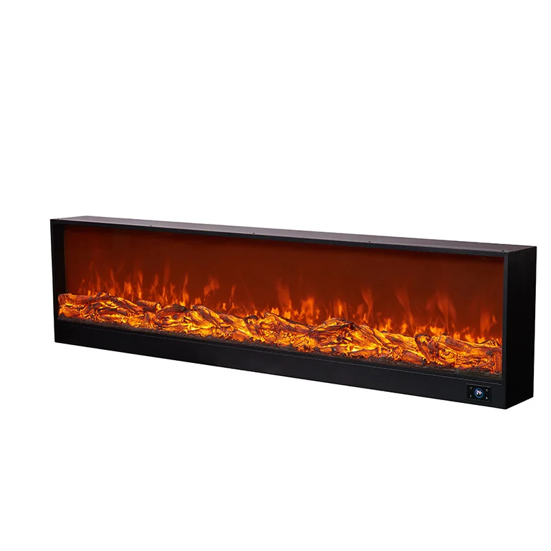 Wall-Mounted Insert Electric Fireplace - E2Z - Commercial scene