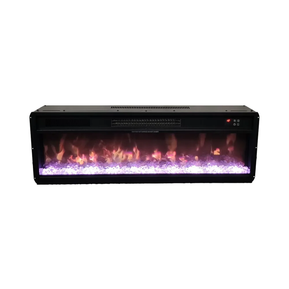 Wall-Mounted Insert Electric Fireplace - E35 - Installation scene