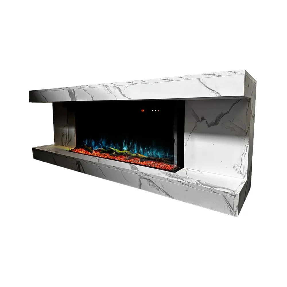 Wall-Mounted Electric Fireplace - E3E - Product front