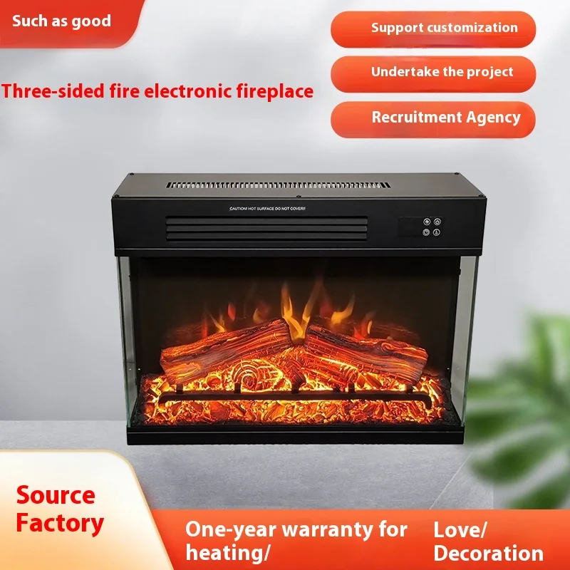 Insert Electric Fireplace - E3G - Product angle