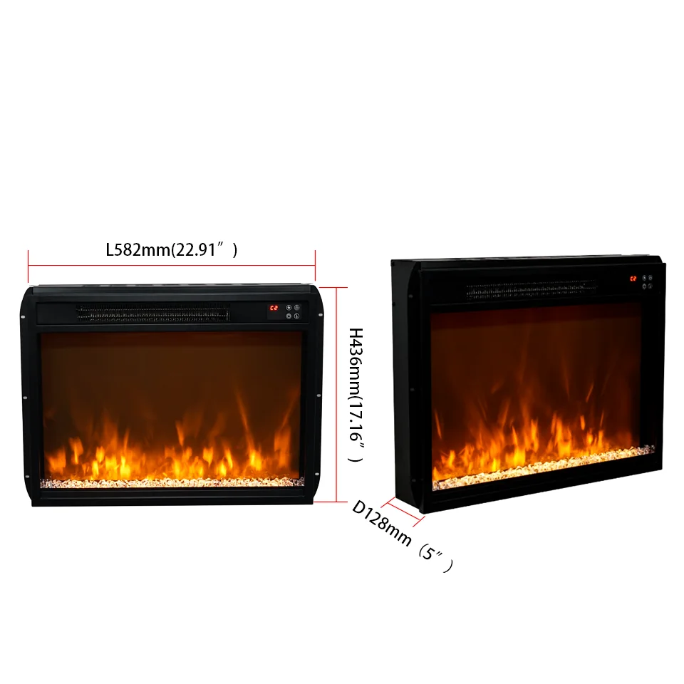 Insert Electric Fireplace - E3K - Installation scene