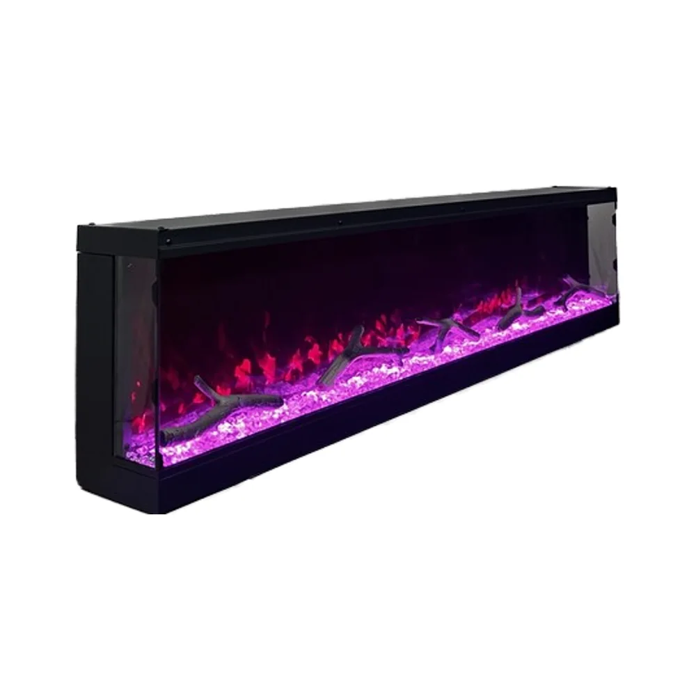 Three-Sided Electric Fireplace - E3N - Product front