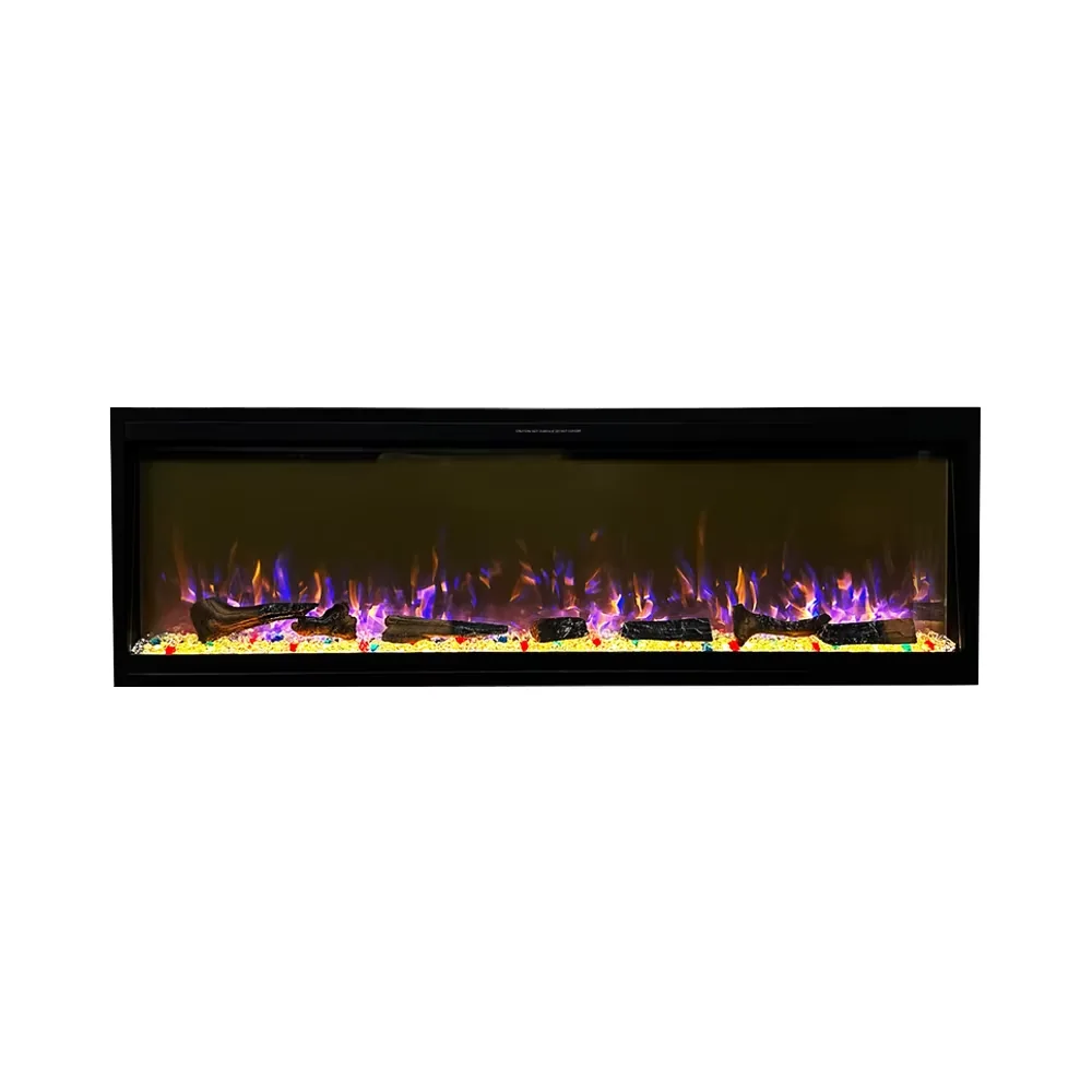 Wall-Mounted Insert Electric Fireplace - E3T - Product front