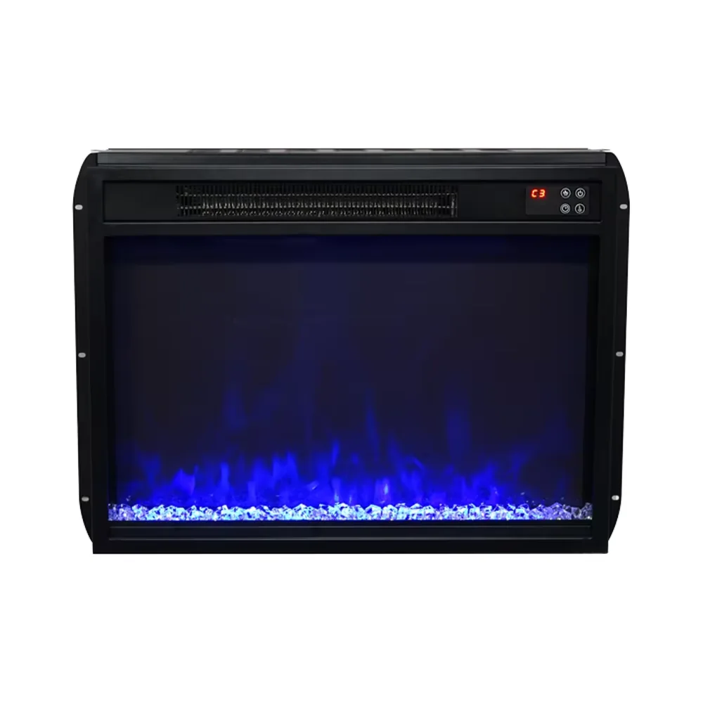Wall-Mounted Insert Electric Fireplace - E3U - Product front