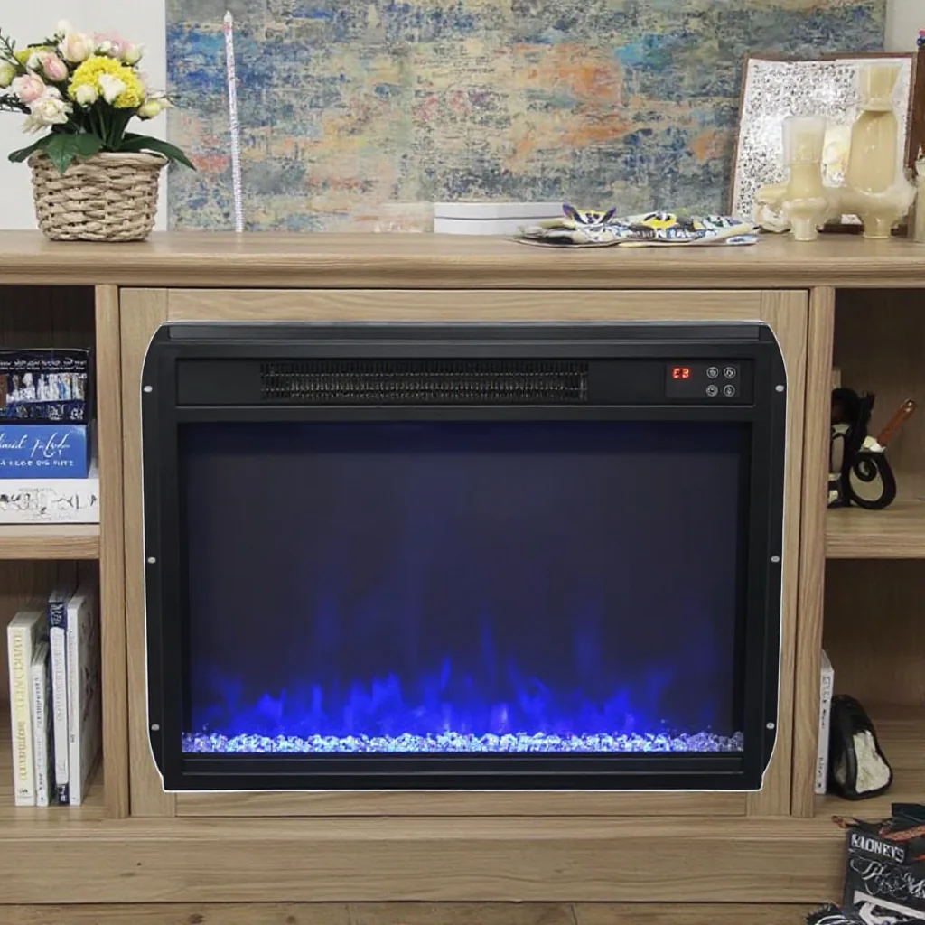 Wall-Mounted Insert Electric Fireplace - E3U - Residential scene