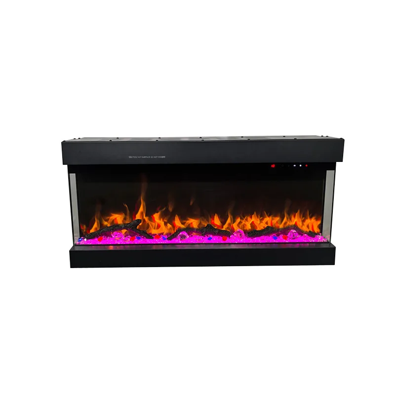 Wall-Mounted Insert Electric Fireplace - E3W - Product front