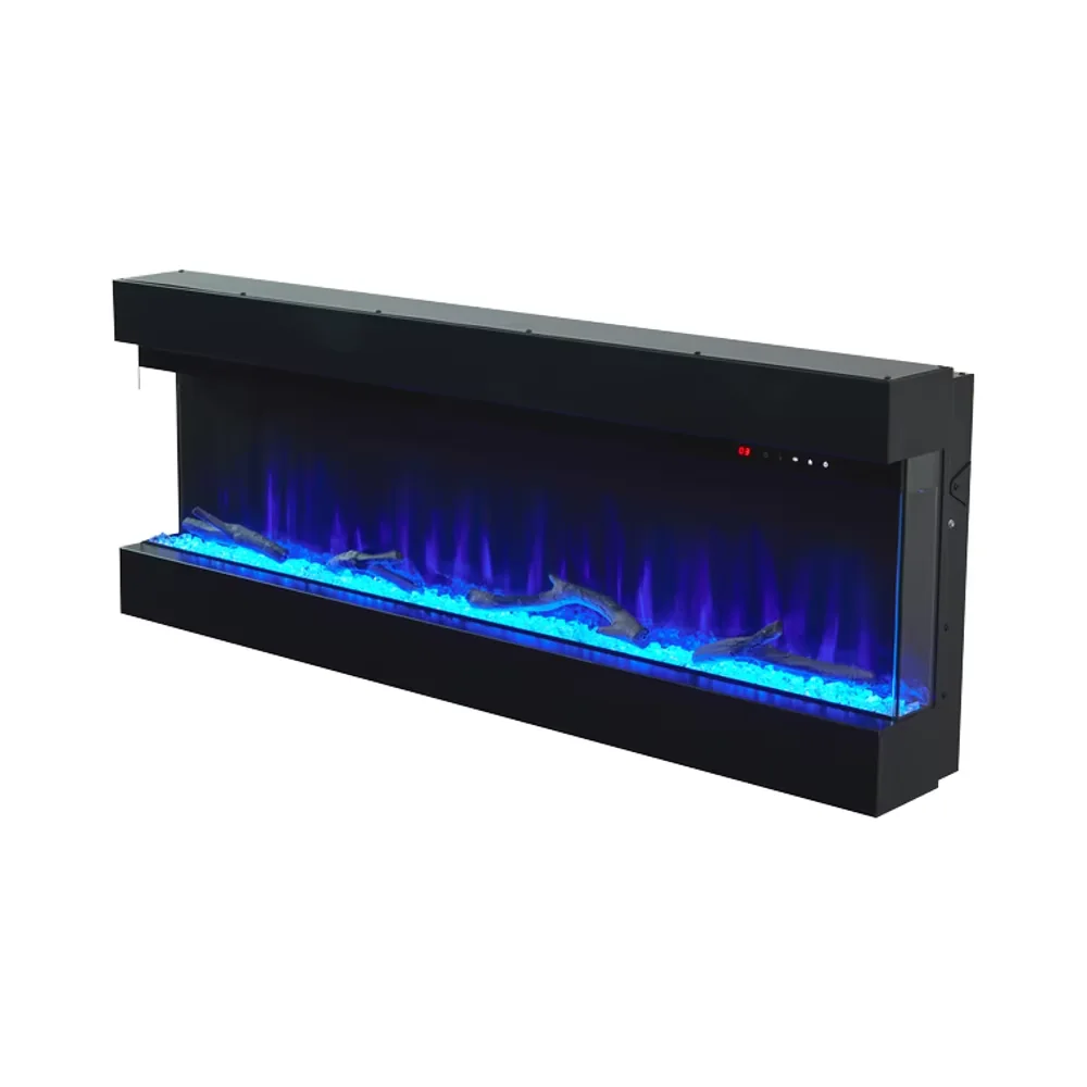 Wall-Mounted Insert Electric Fireplace - E3X - Product front