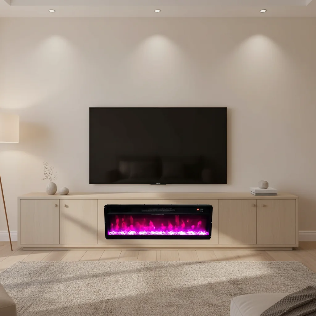 Insert Electric Fireplace - E40 - Detail view