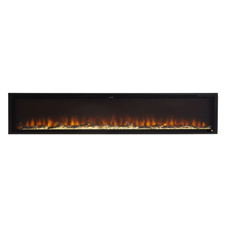 Wall-Mounted Insert Electric Fireplace - E43 - Product front