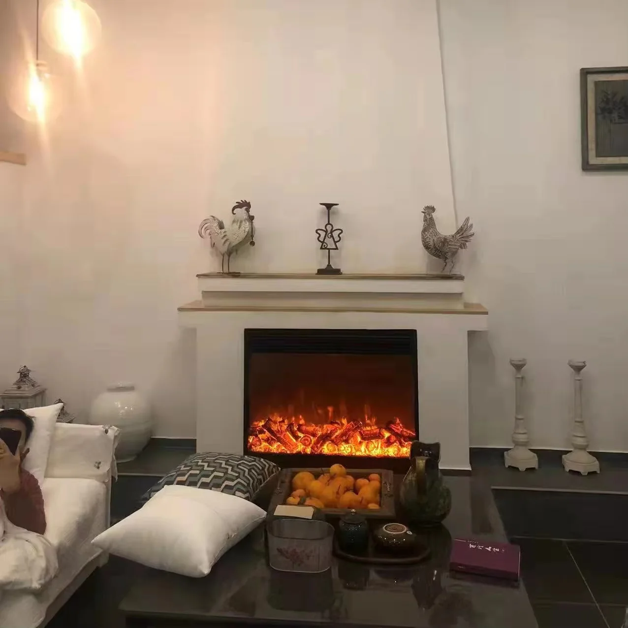 Insert Electric Fireplace - E4H - Product front