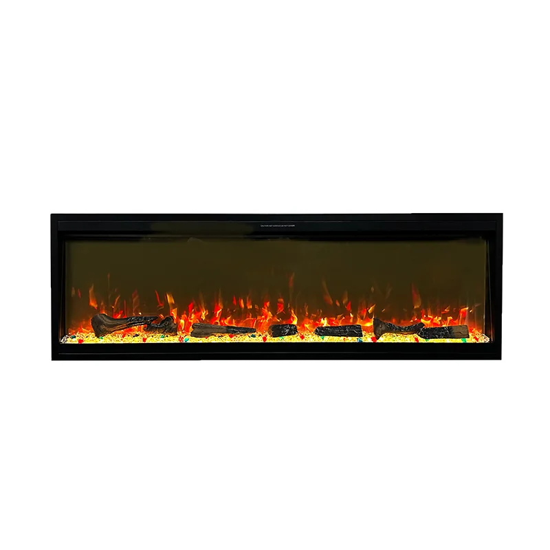 Wall-Mounted Insert Electric Fireplace - E4O - Residential scene
