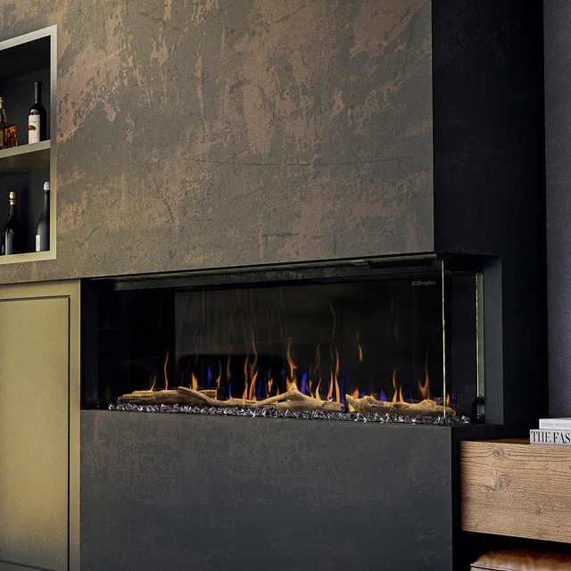 Insert Electric Fireplace - E4S - Residential scene
