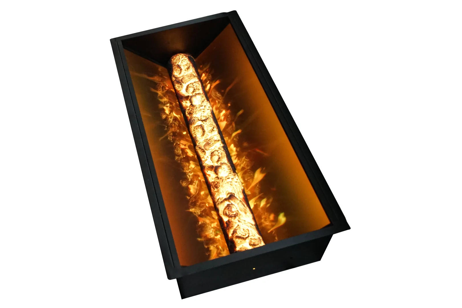 Wall-Mounted Insert Electric Fireplace - E4X - Detail view