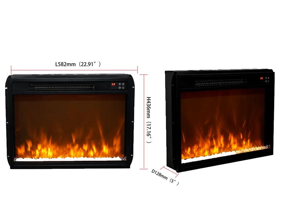 Insert Electric Fireplace - E50 - Installation scene
