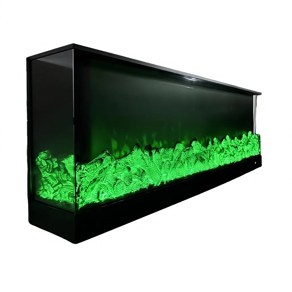 Insert Electric Fireplace - E58 - Commercial scene