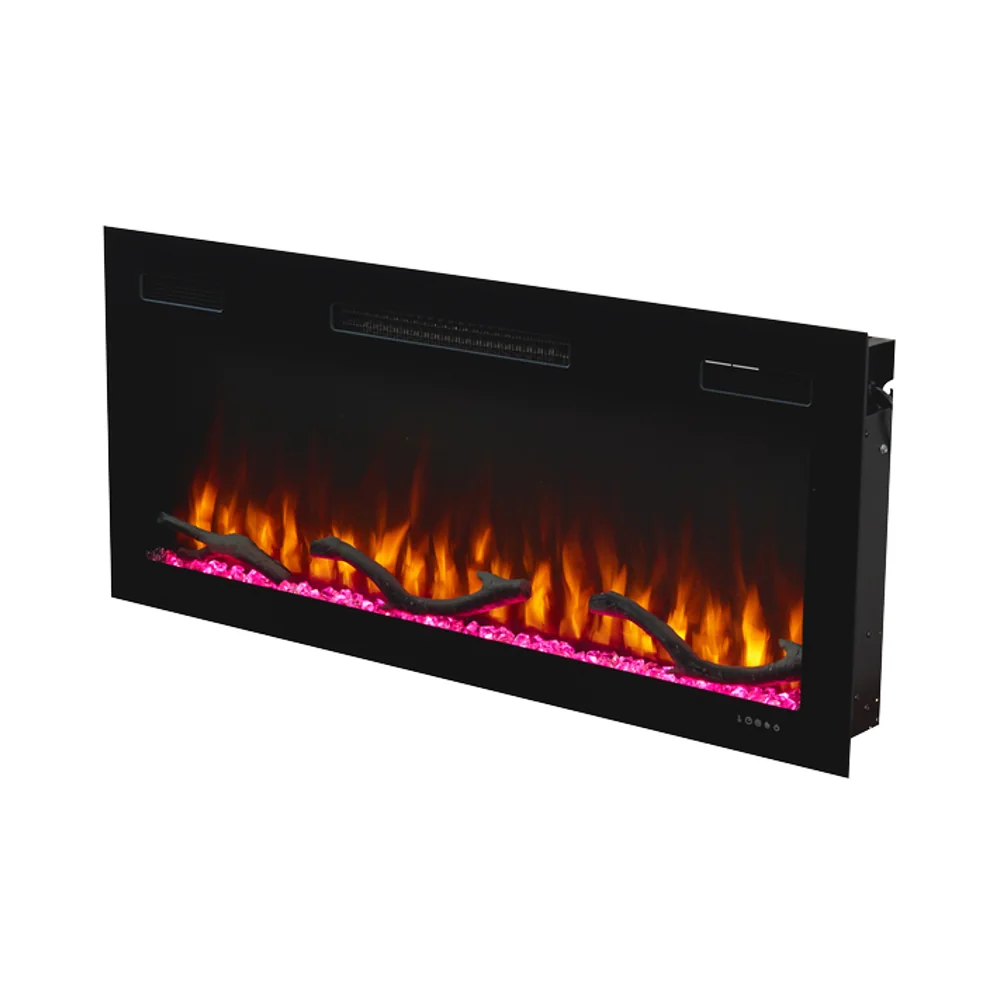 Wall-Mounted Insert Electric Fireplace - E5A - Residential scene