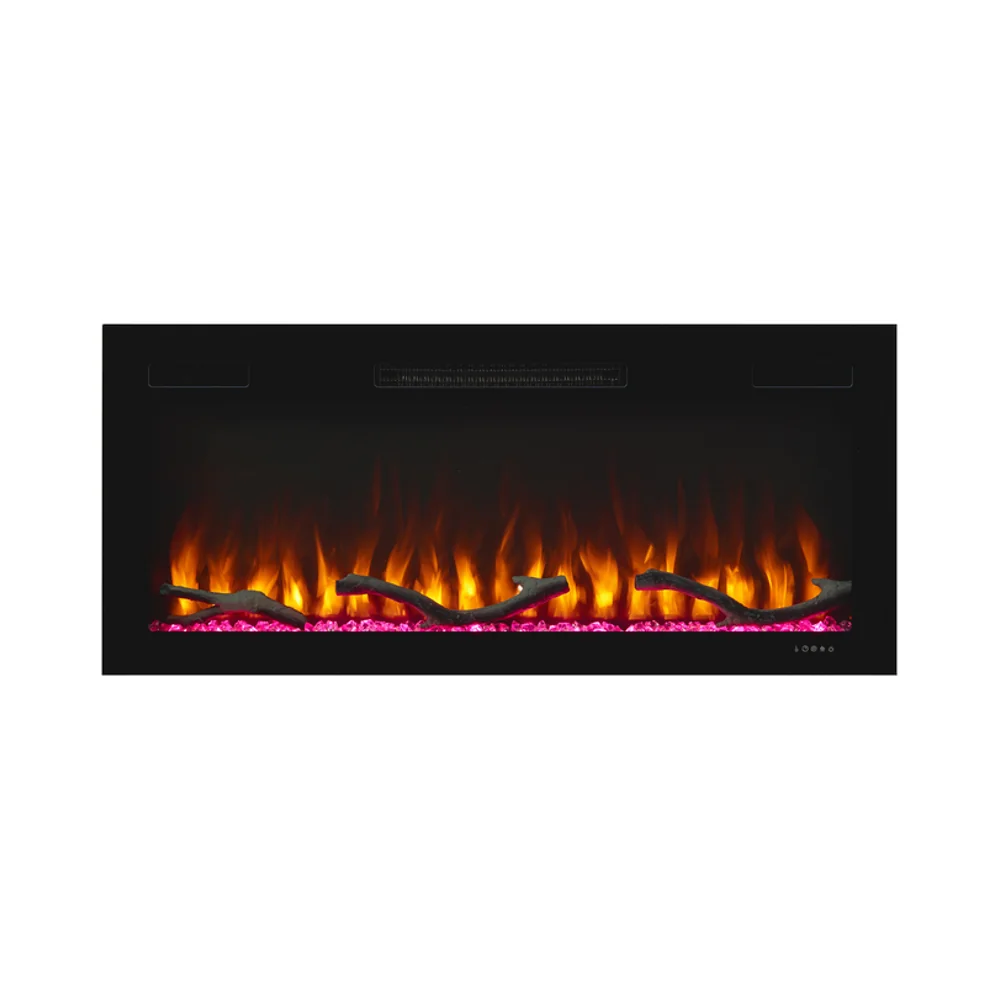 Wall-Mounted Insert Electric Fireplace - E5A - Commercial scene