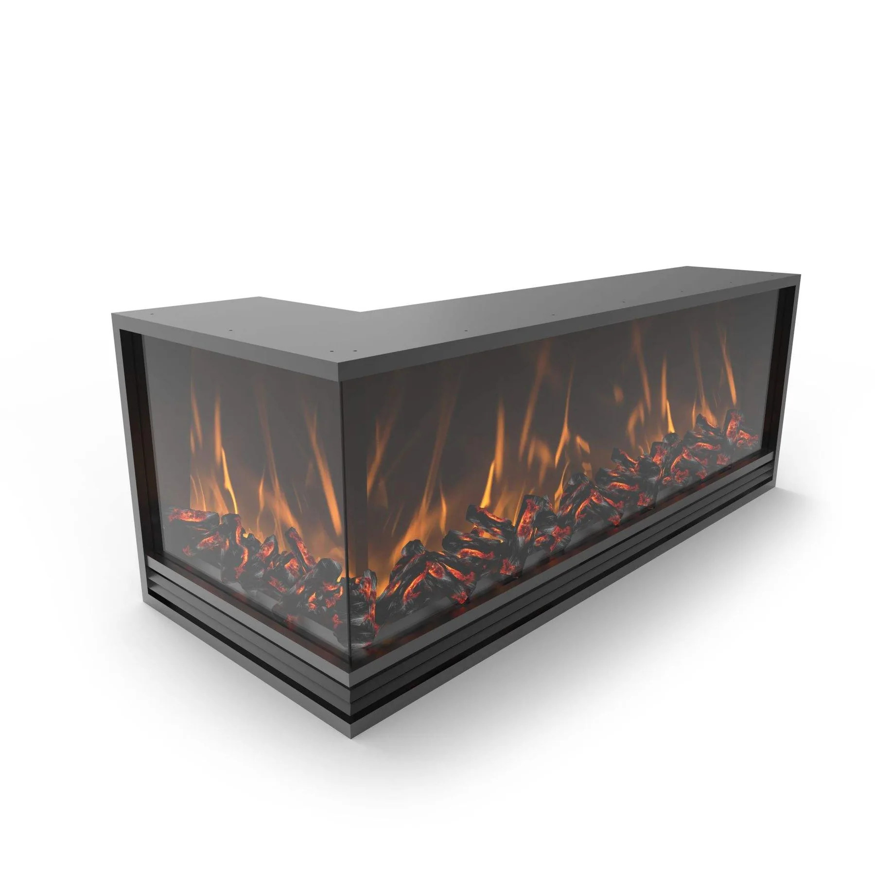 Insert Electric Fireplace - E5L - Detail view
