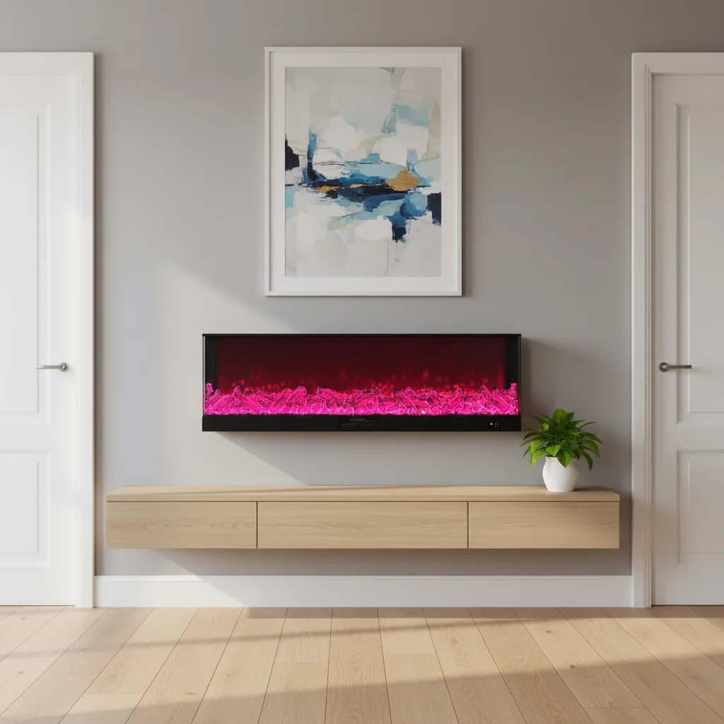 Insert Electric Fireplace - E5U - Detail view