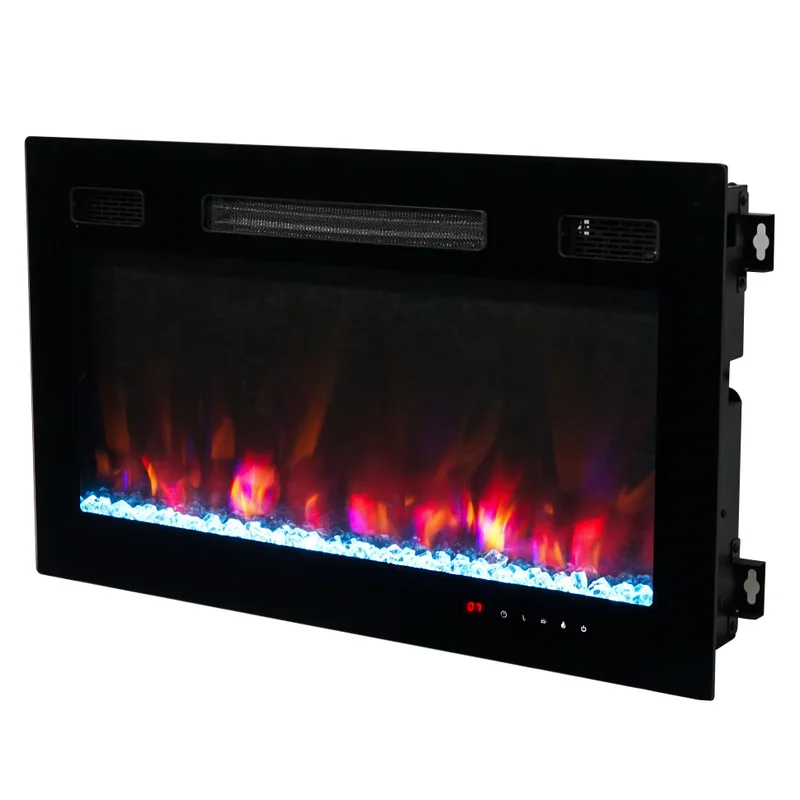 Wall-Mounted Electric Fireplace - E5V - Residential scene