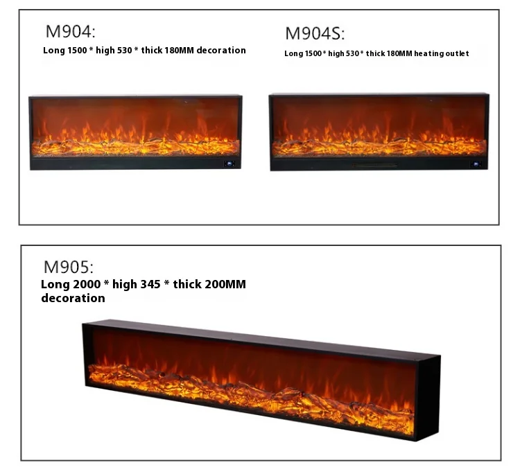 Insert Electric Fireplace - E5W - Commercial scene