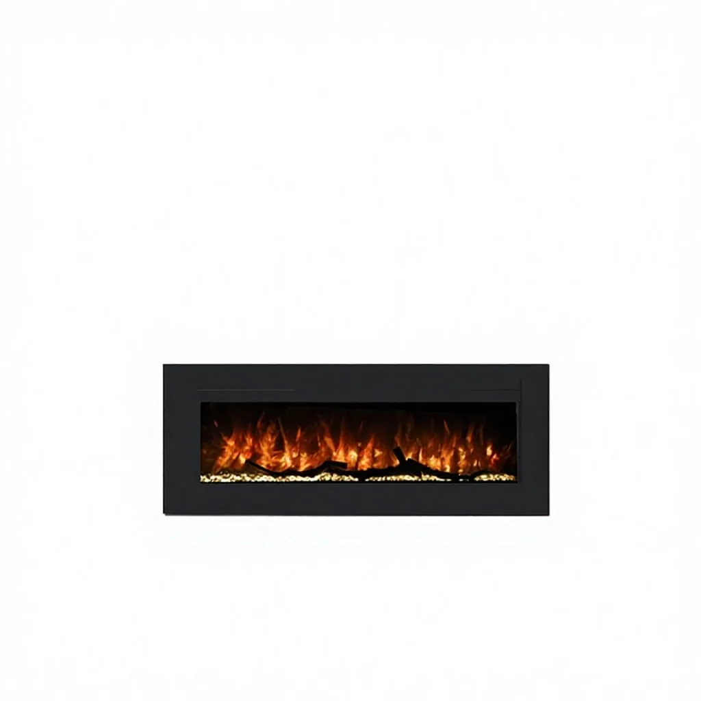Freestanding Electric Fireplace - E5X - Commercial scene