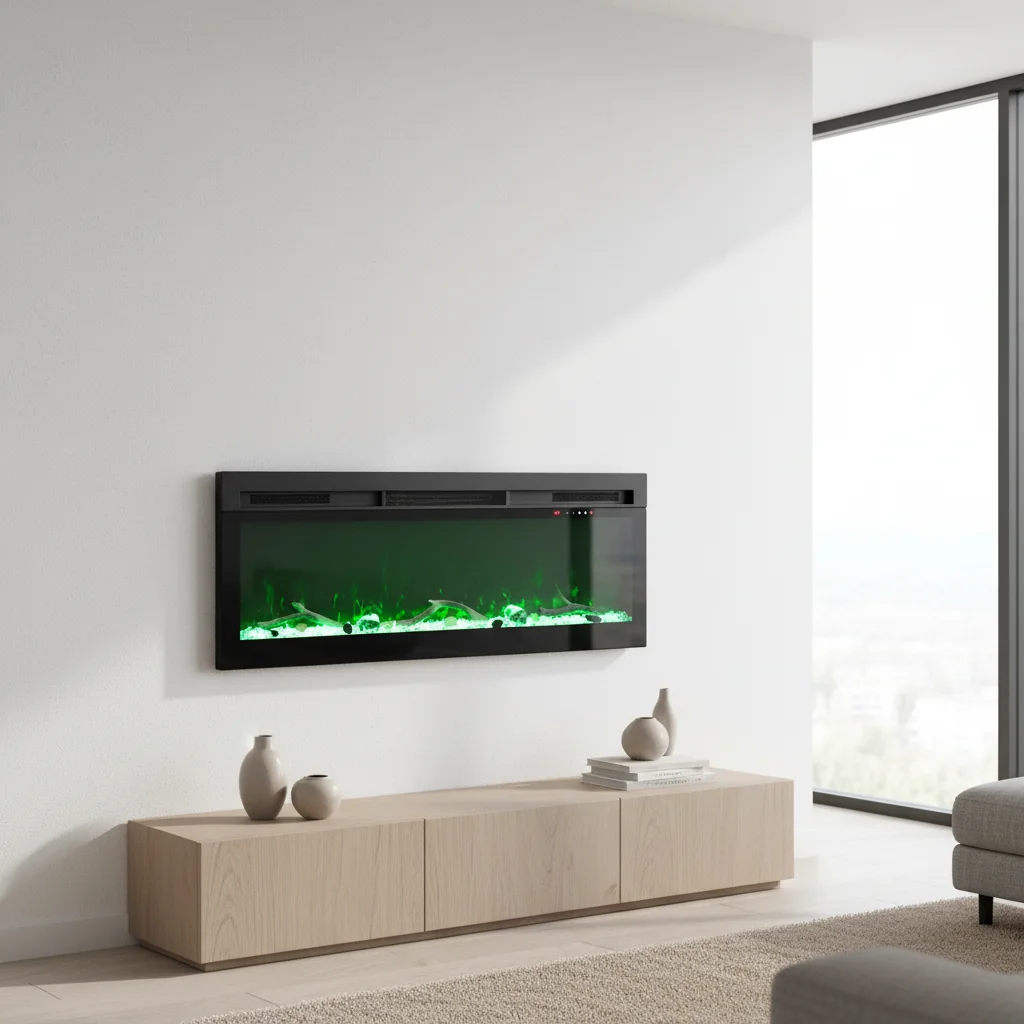 Insert Electric Fireplace - E64 - Product angle