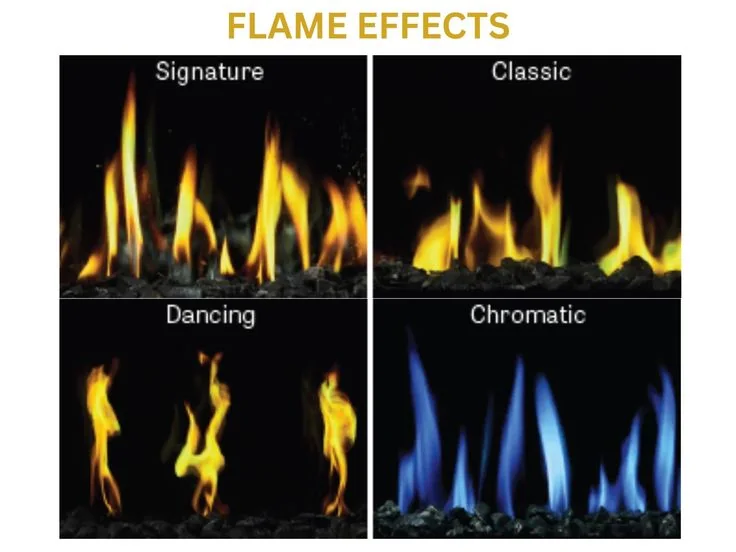 Insert Electric Fireplace - E68 - Detail view