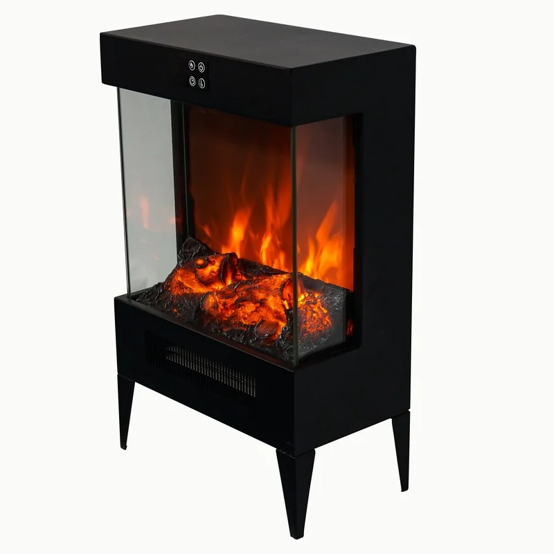 Freestanding Electric Fireplace - E6H - Residential scene