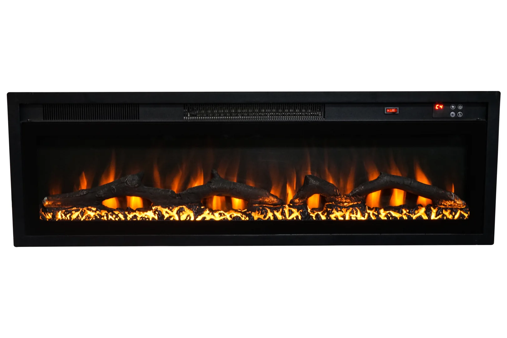Wall-Mounted Insert Electric Fireplace - E6I - Commercial scene