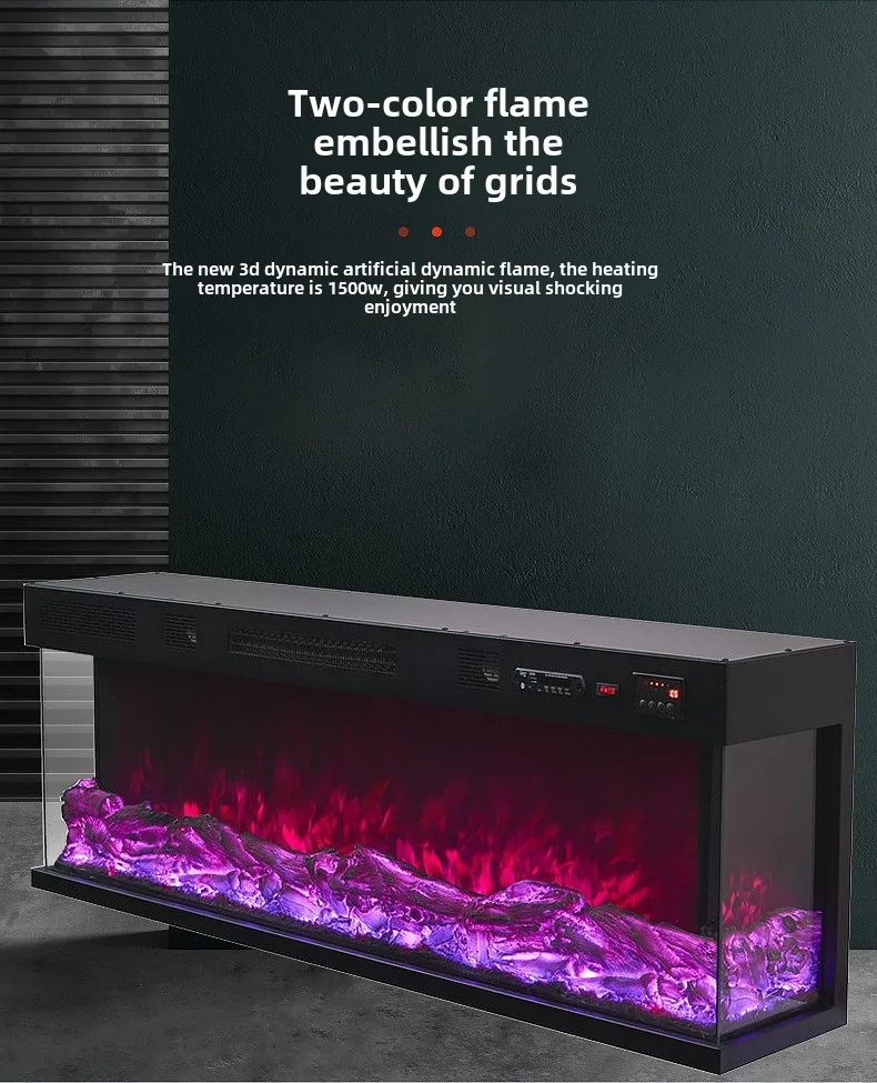 Insert Electric Fireplace - E6O - Installation scene