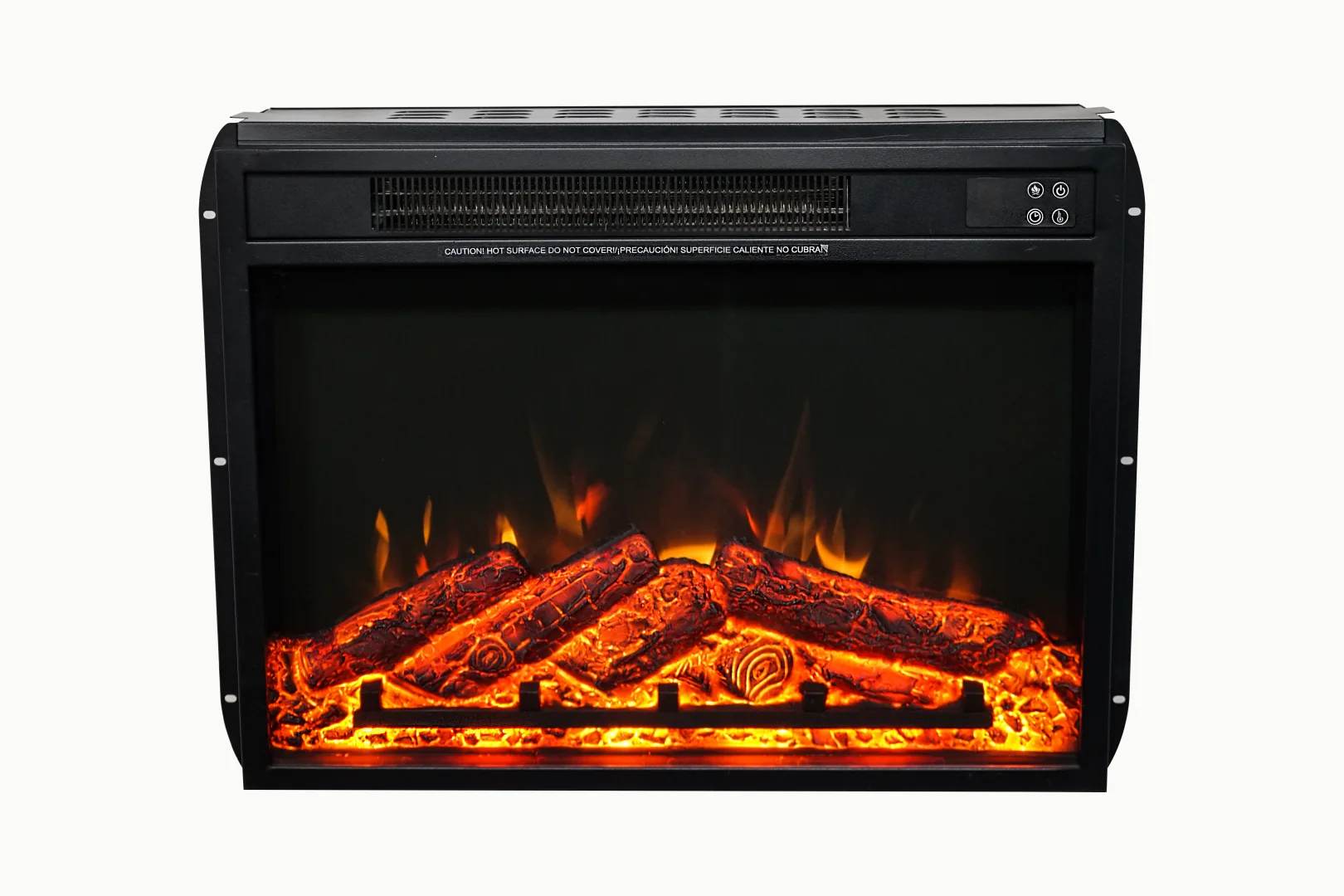 Freestanding Electric Fireplace - E71 - Detail view