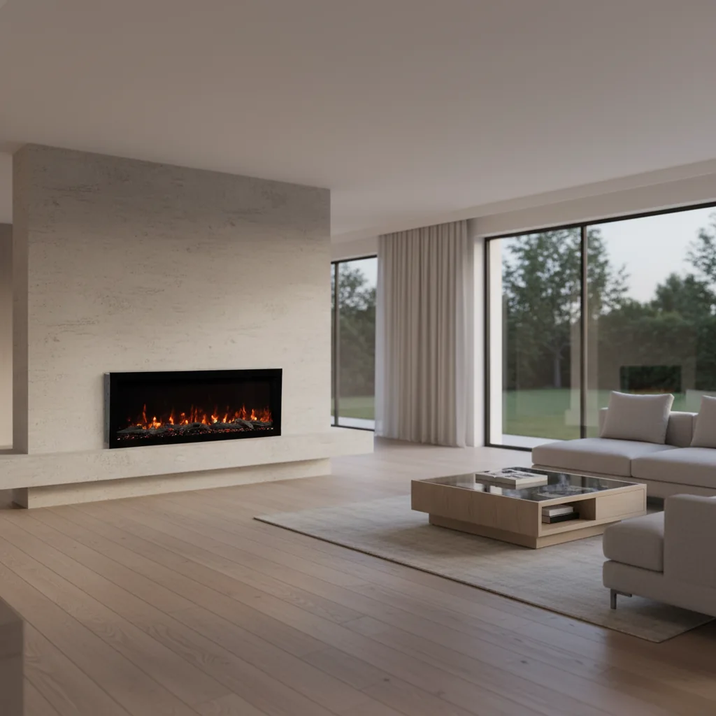 Insert Electric Fireplace - E74 - Detail view